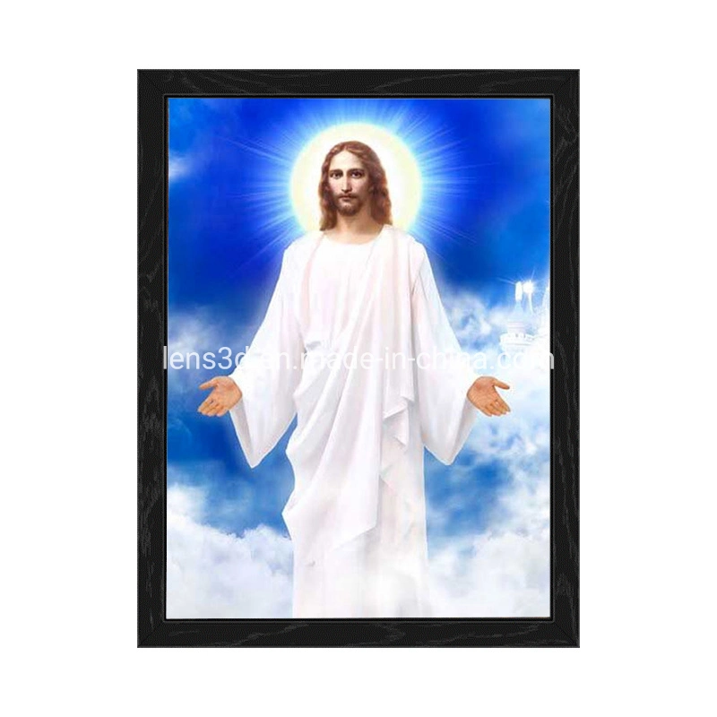 Hot Sale Lenticular 3D Moving Picture of Jesus